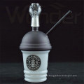 Starbucks Style Glass Smoking Pipe